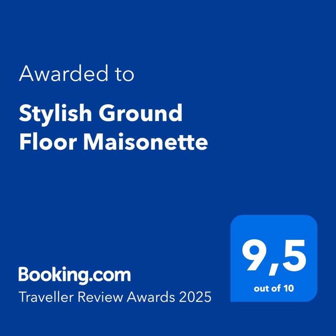 Stylish Ground Floor Maisonette Volos Bagian luar foto